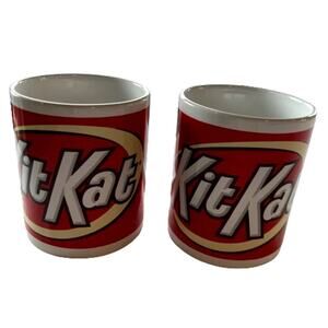 Galerie Set of 2 Kit Kat Coffee Mugs,